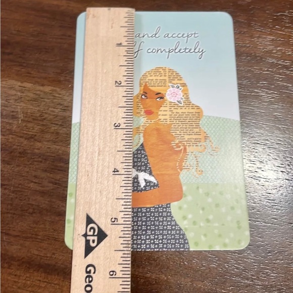 MAMA NATURAL Affirmation Cards Beautiful & Colorful inspirational cards Set/50 - Picture 9 of 11